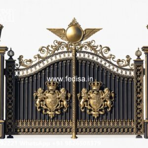 Stylish Home Entry Gate Ideas Main Gate Pillar Tiles No-1827