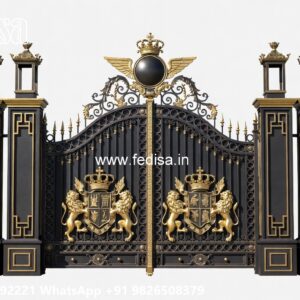 Creative Front Gate Designs Entrance Gate Pillar Design No-1831