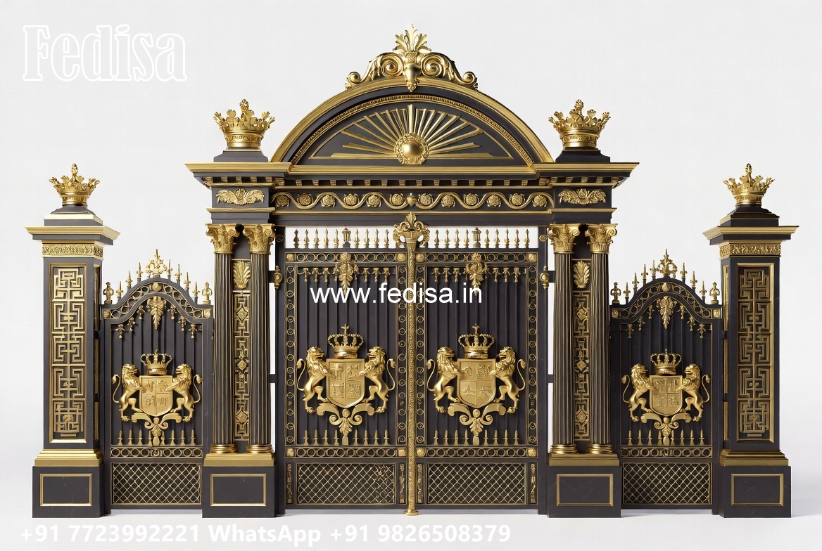 Attractive Front Gate Design Ideas Gate Door Design Steel No-1876