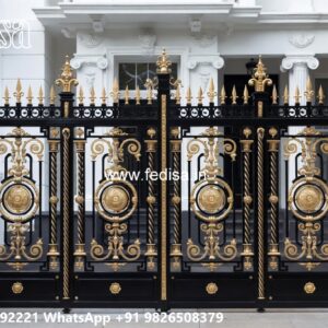Modern Gate Design Ideas For Bungalows Lawn Gate Design No-1924