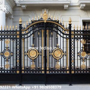 Stylish Gate Design Trends 2030 Steel Gate Design For Home Double Door No-1951