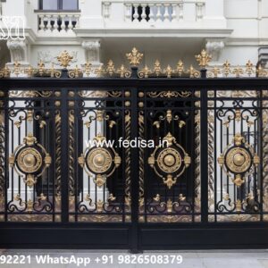 Stylish Gate Design Trends For Entryway Entrance Gate Roof Design No-1977
