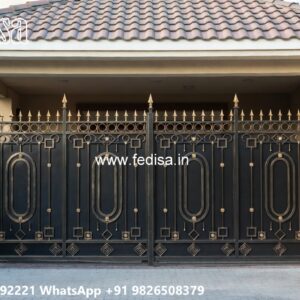 Stylish Gate Design Ideas For Entryway Double Palla Gate No-1985