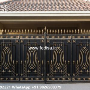 Elegant Gate Design Inspiration For Villas Modern Iron Gate Design For House No-1994