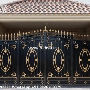 Trendy Gate Design Ideas For Houses Steel Gate Double Palla No-2022