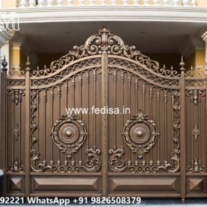 Simple And Elegant Gate Design Collection Lakadi Ke Gate Design No-2026