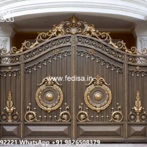 Creative Main Gate Design Inspiration Modern Stainless Gate Design No-2046