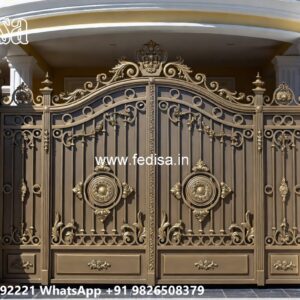New Gate Design Ideas For Entrance Stainless Steel Grill Gate Design No-2054