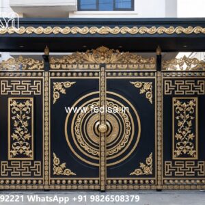 Gate Design Ideas For Village Homes Steel Gate Design 10 Feet No-2076