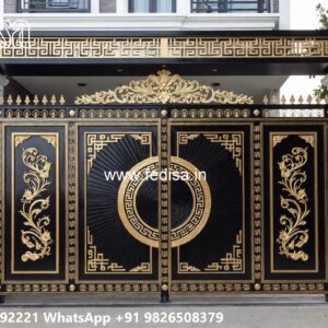 Modern Iron Gate Design Trends Main Gate Steel Design 2026 No-2093