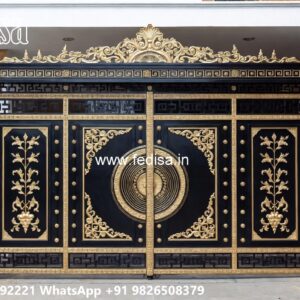 Stylish Outdoor Entry Gate Designs Square Tubing Fence Designs No-2127
