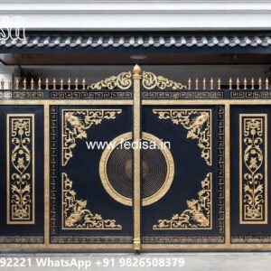 Simple Garden Gate Design Ideas Steel Temple Gate Design No-2128