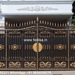 Elegant Villa Gate Design Collection Rod Iron Fence Designs No-2135