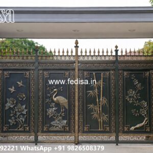 Main Gate Color Beautiful Wooden Gate Design Ideas No-2234
