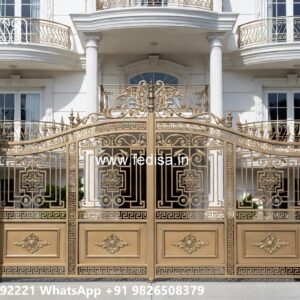 Home Main Gate Design Space Saving Sliding Gate Designs No-2270
