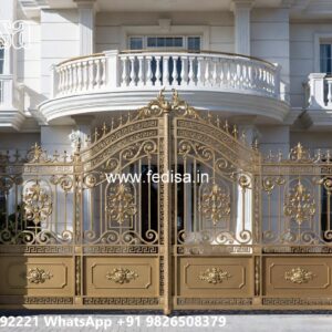 Single Door Iron Gate Design Big House Gate Design Ideas No-2287