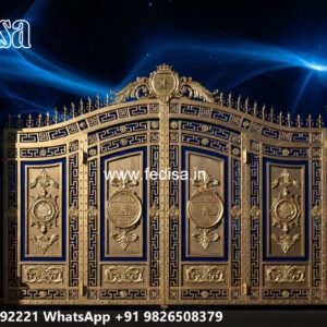 Boundary Wall Main Gate Design Best Security Gate Designs For Homes No-2312