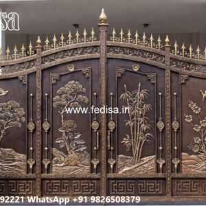 Boundary Wall Grill Design For Home Latest Gate Trends For Homes No-2359