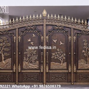 Wrought Iron Fence Designs Beautiful Front Gate Ideas No-2362