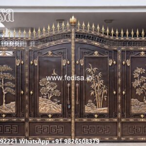 Gate Design For Main Door Stylish Steel Gate Designs No-2375