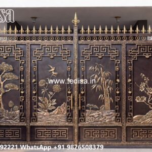 Auto Gate Design Stylish Entry Gate Inspiration No-2380