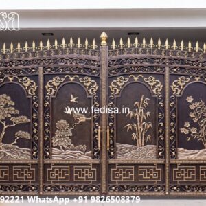 Compound Wall Grill Design Stylish Gate Ideas Collection No-2385