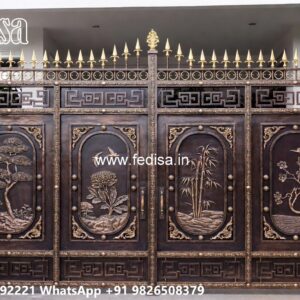 Glass Gate Design Elegant Entry Gate Styles No-2387