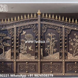 Modern Gate Designs For Homes Stylish Modern Gate Ideas No-2398
