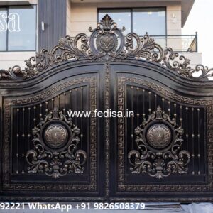 Boundary Wall Grill Design Stylish Home Gate Designs No-2409