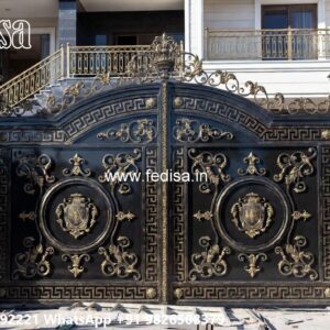 Double Door Gate Design For Home Entrance Front Gate Designs For Houses No-2448
