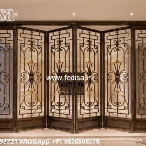 Luxury Wooden Gate Designs For Villas Gate Pillar Design No-2461