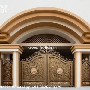 Luxury Gate Design Ideas For Villas Front Gate Design No-008