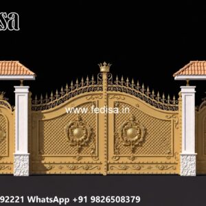 Budget-friendly Gate Design Ideas Gate Color No-017
