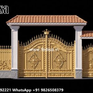 Strong And Stylish Gate Designs For Homes Modern Gate Design No-018