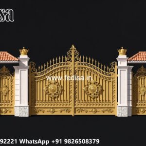 Stylish Metal Gate Designs For Homes Pipe Gate Design No-035