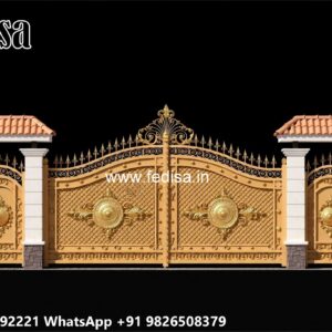 Black Iron Gate Design Inspiration Gate Color Design No-039