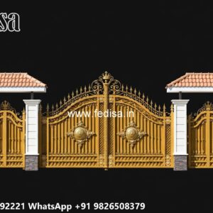 Fancy Gate Design Ideas For Modern Houses Simple Main Gate Design No-042
