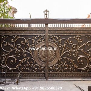 Gate Design Ideas For Houses Sliding Main Gate Design No-122