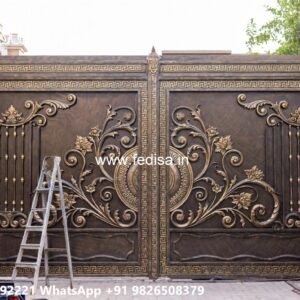 Modern Steel Gate Inspiration Double Door Gate Design No-155