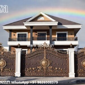 Beautiful Gate Styles Wooden Main Gate Design No-186