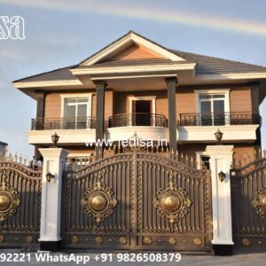 Elegant Modern Gate Ideas Gate Pillar Tiles Design No-197