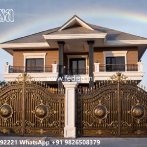 Latest Front Gate Design Trends 2026 Stainless Steel Gate Design Modern No-201