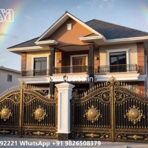 Beautiful Steel Gate Design Inspiration Front Gate Wall Design No-205