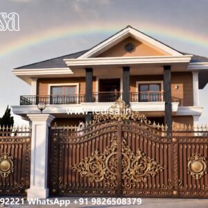 Stylish Gate Design Ideas For 2026 Farm House Gate Design No-225