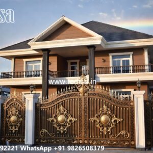 Attractive Front Gate Design Ideas Parking Gate Design No-228
