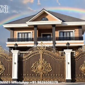 Trendy Gate Design Ideas Collection Lohe Ke Gate Ka Color No-230