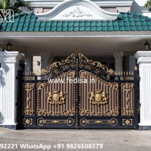 Best Gate Design Trends 2026 Plywood Gate Design No-271