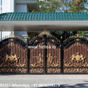 Elegant Front Gate Design Ideas Board Gate Design No-283