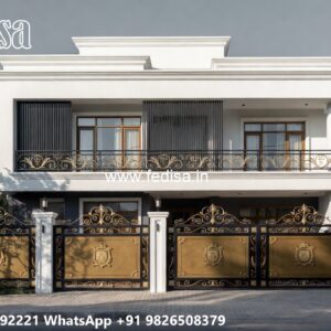 Modern Entry Gate Design Collection Main Gate Roof Design No-380