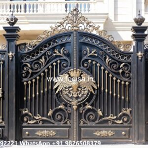 Budget Friendly Gate Design Inspiration Main Gate Pillar Top Design No-399